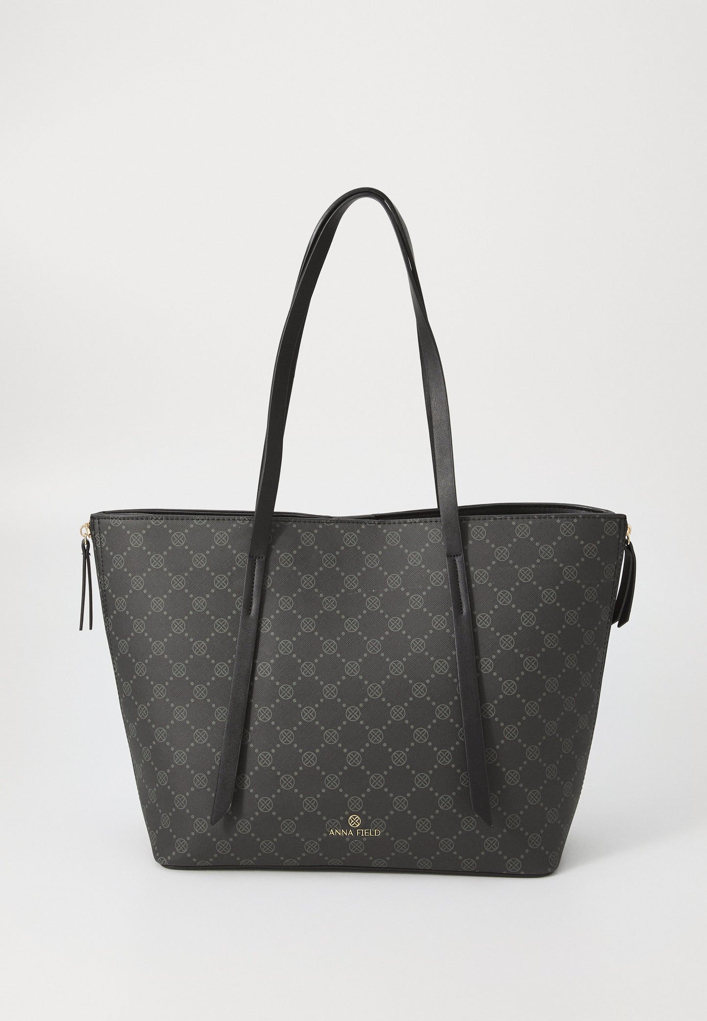 Anna Field Handbag - Grey/black