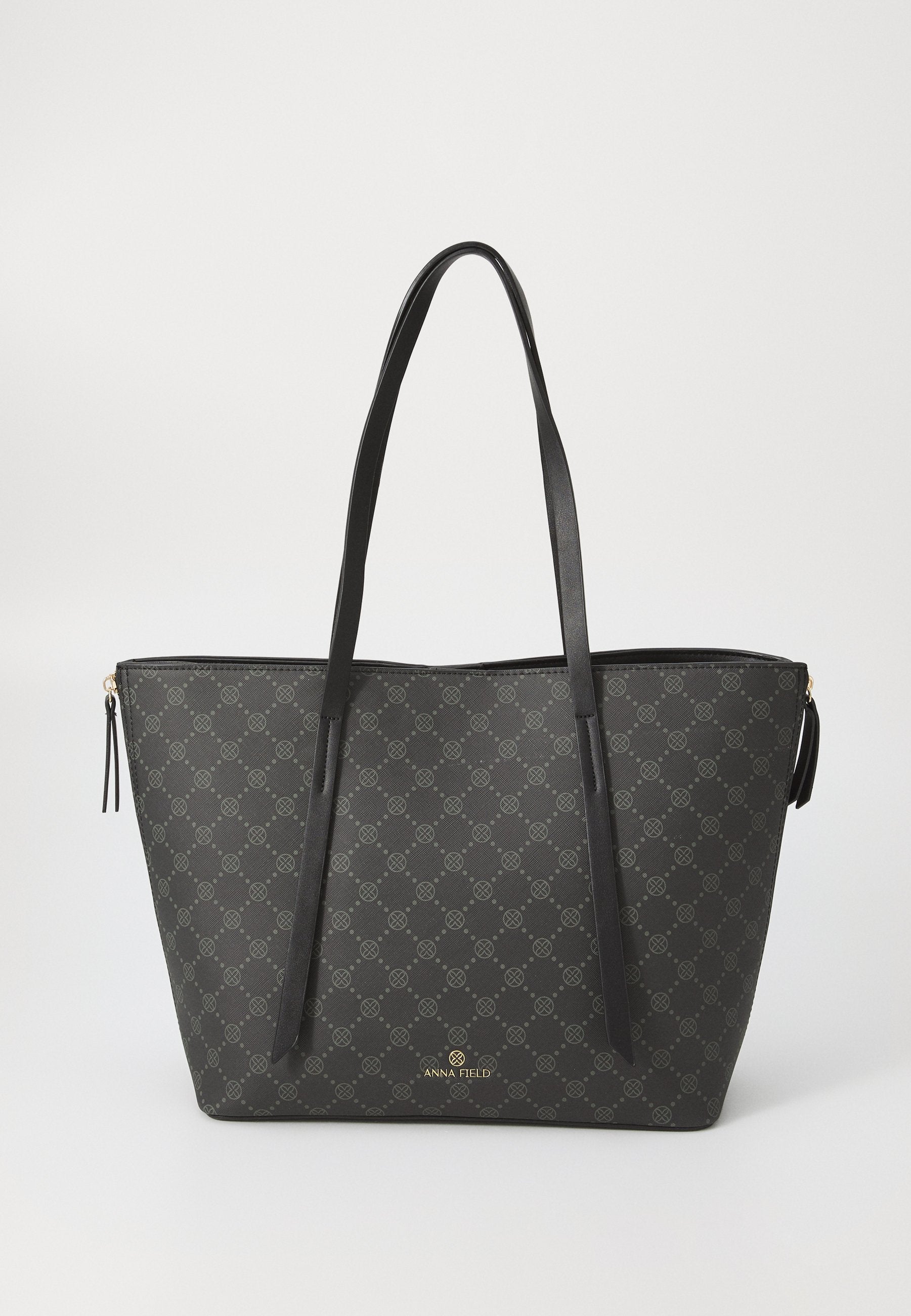 Anna Field Handbag - Grey/black