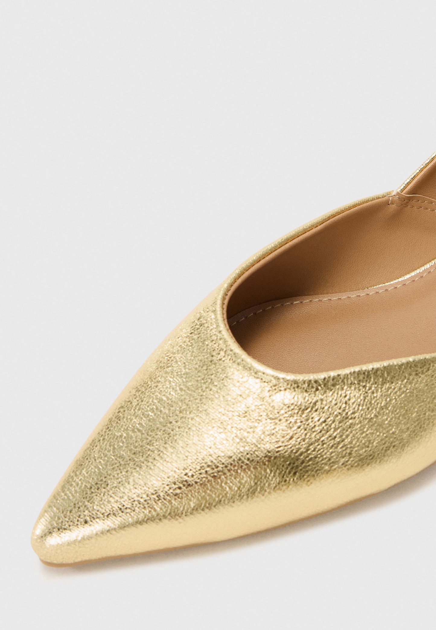 Anna Field Ballet Pumps - Gold-coloured