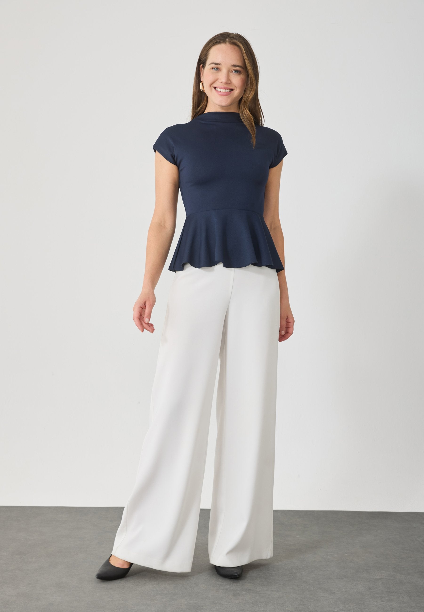 Anna Field Basic T-shirt - Sky Captain