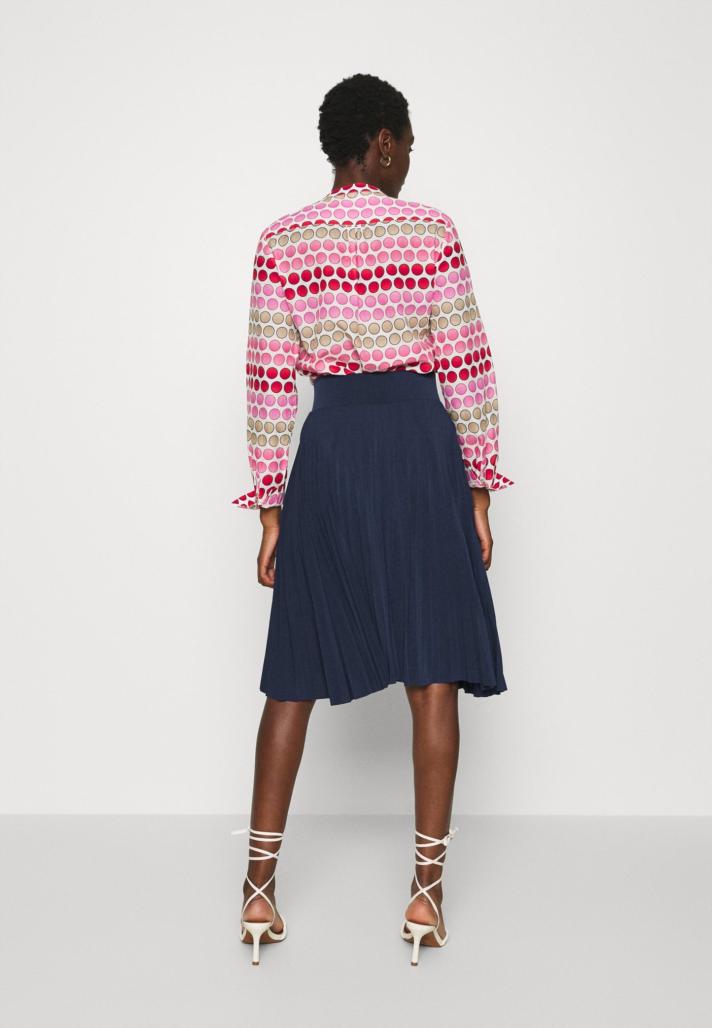 Anna Field Plisse A-Line Mini Skirt - A-Line Skirt - Maritime Blue