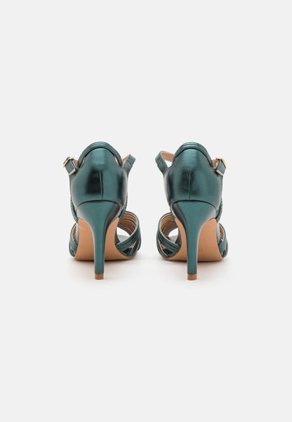 Anna Field High Heeled Sandals - Green