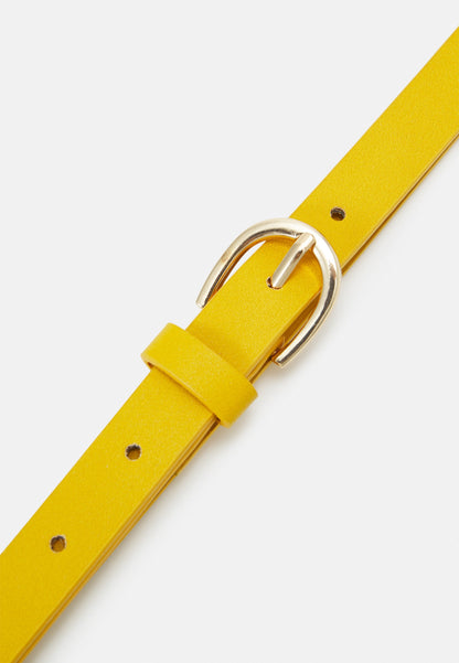 Anna Field 3 Pack - Belt - Black/Yellow/Taupe