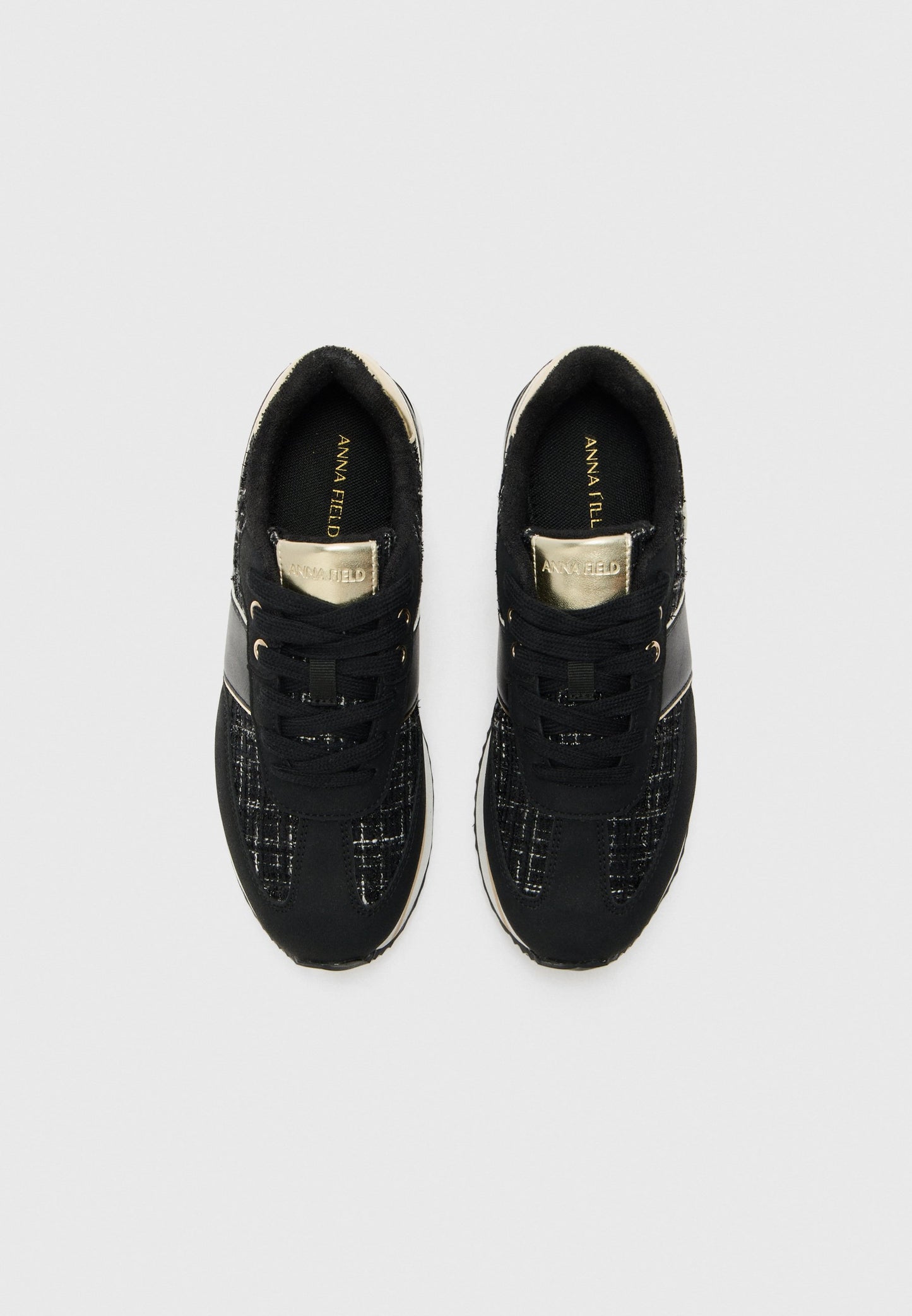Anna Field H24-495 - Trainers - Black/gold-coloured