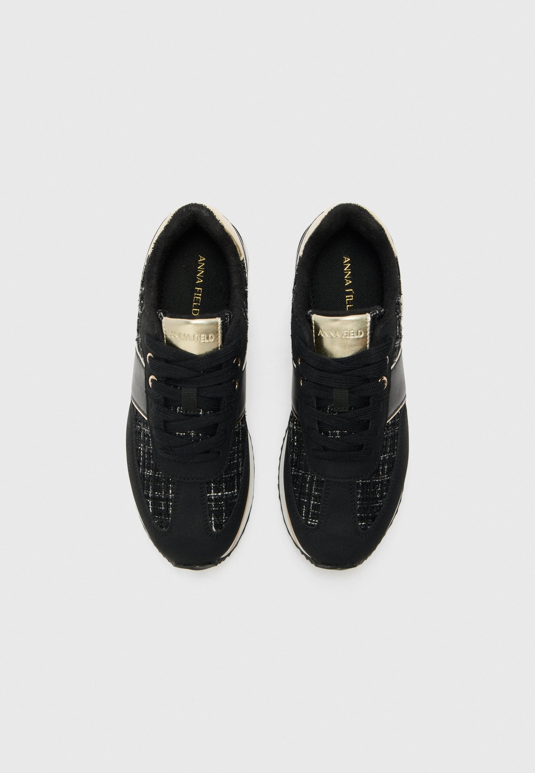 Anna Field H24-495 - Trainers - Black/gold-coloured