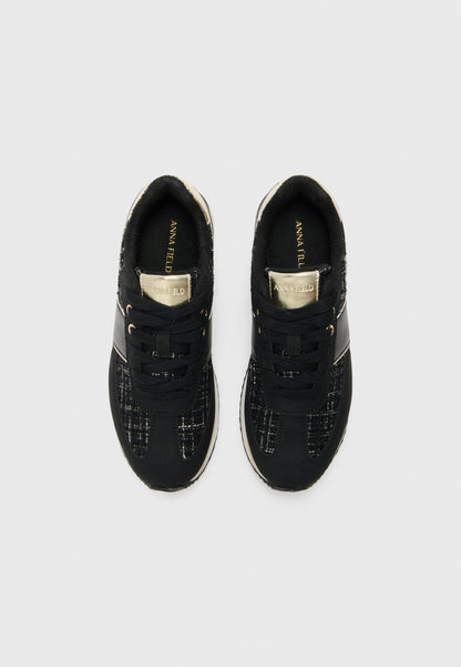 Anna Field H24-495 - Trainers - Black/gold-coloured