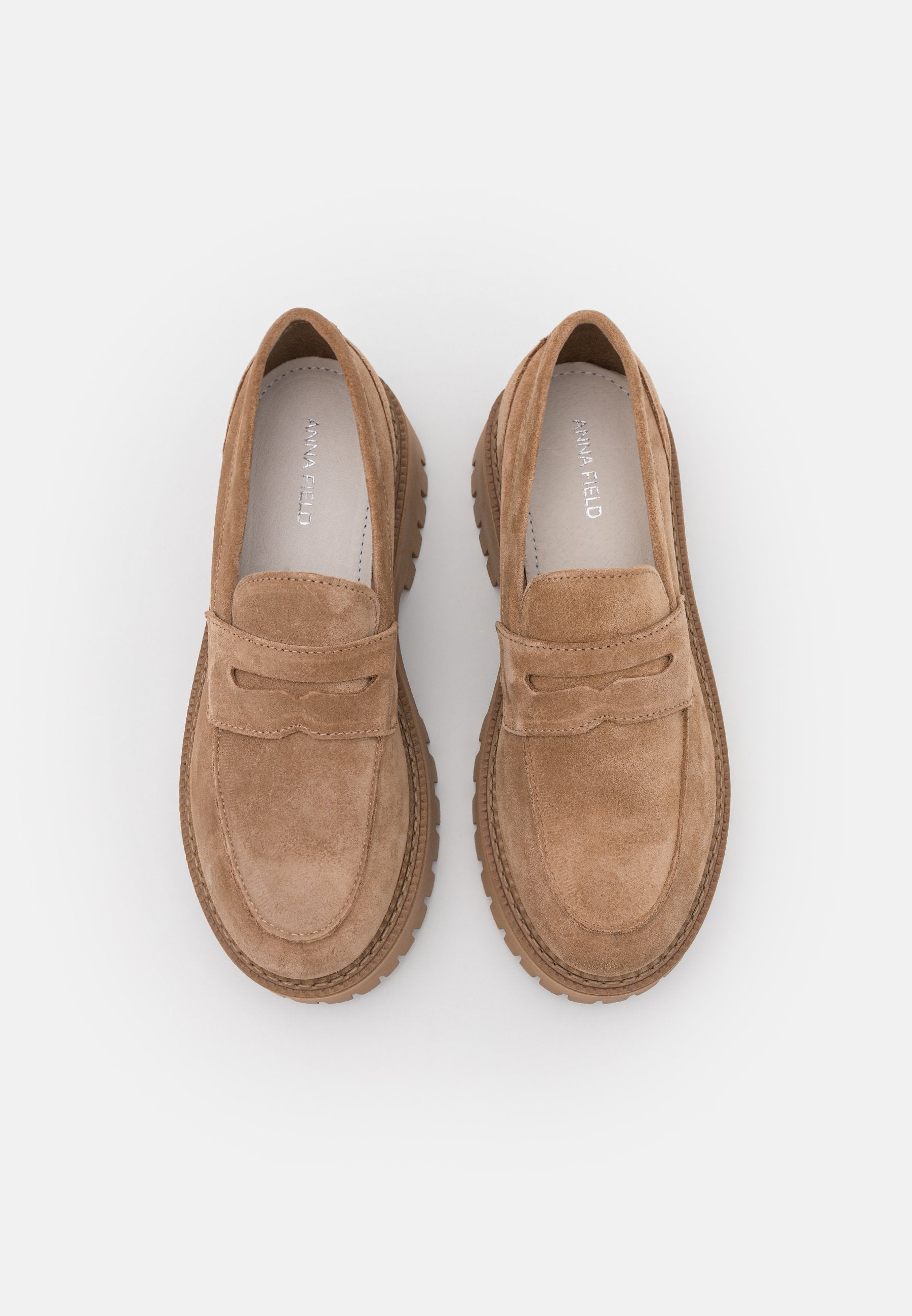 Anna Field Leather- Slip-Ons - Taupe