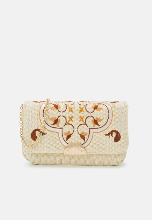 Anna Field Across Body Bag - Beige