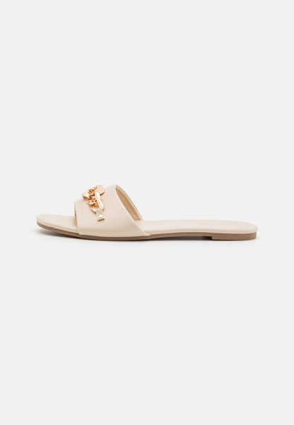  Wide Fit - Mules - Beige