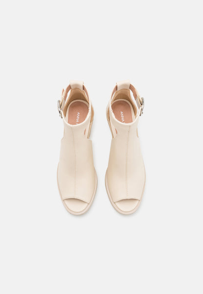 Anna Field Ankle Cuff Sandals - Offwhite