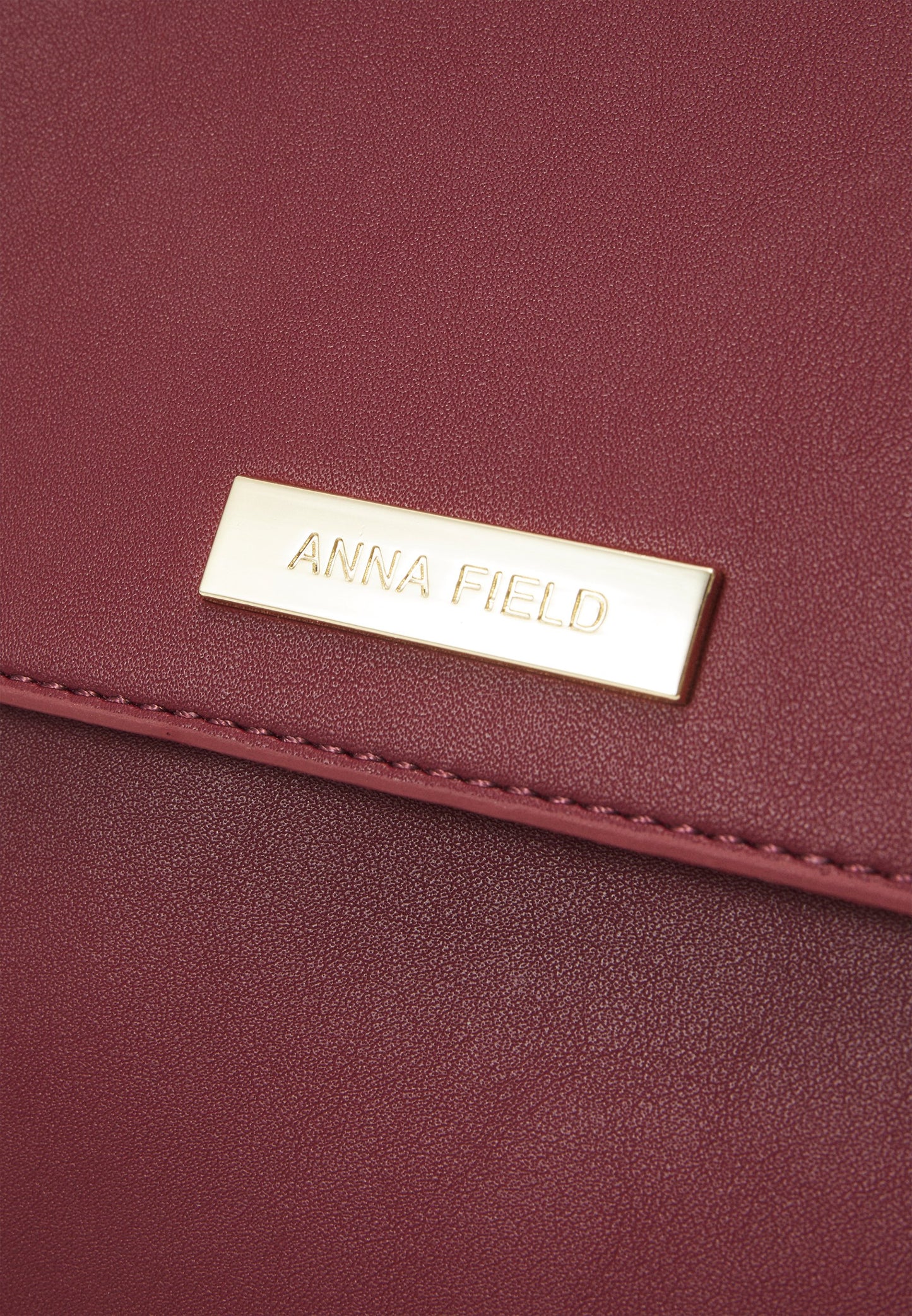 Anna Field Cross Body Bag - Bordeaux