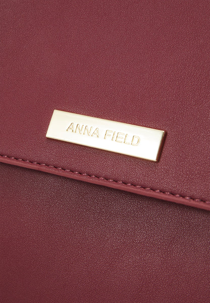 Anna Field Cross Body Bag - Bordeaux
