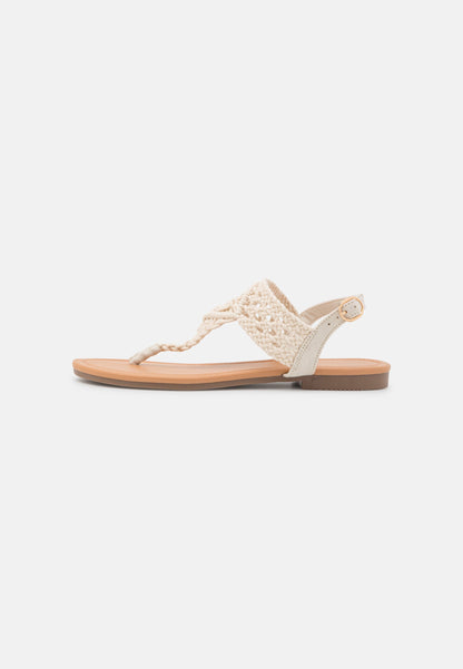Anna Field T-Bar Sandals - Off-White