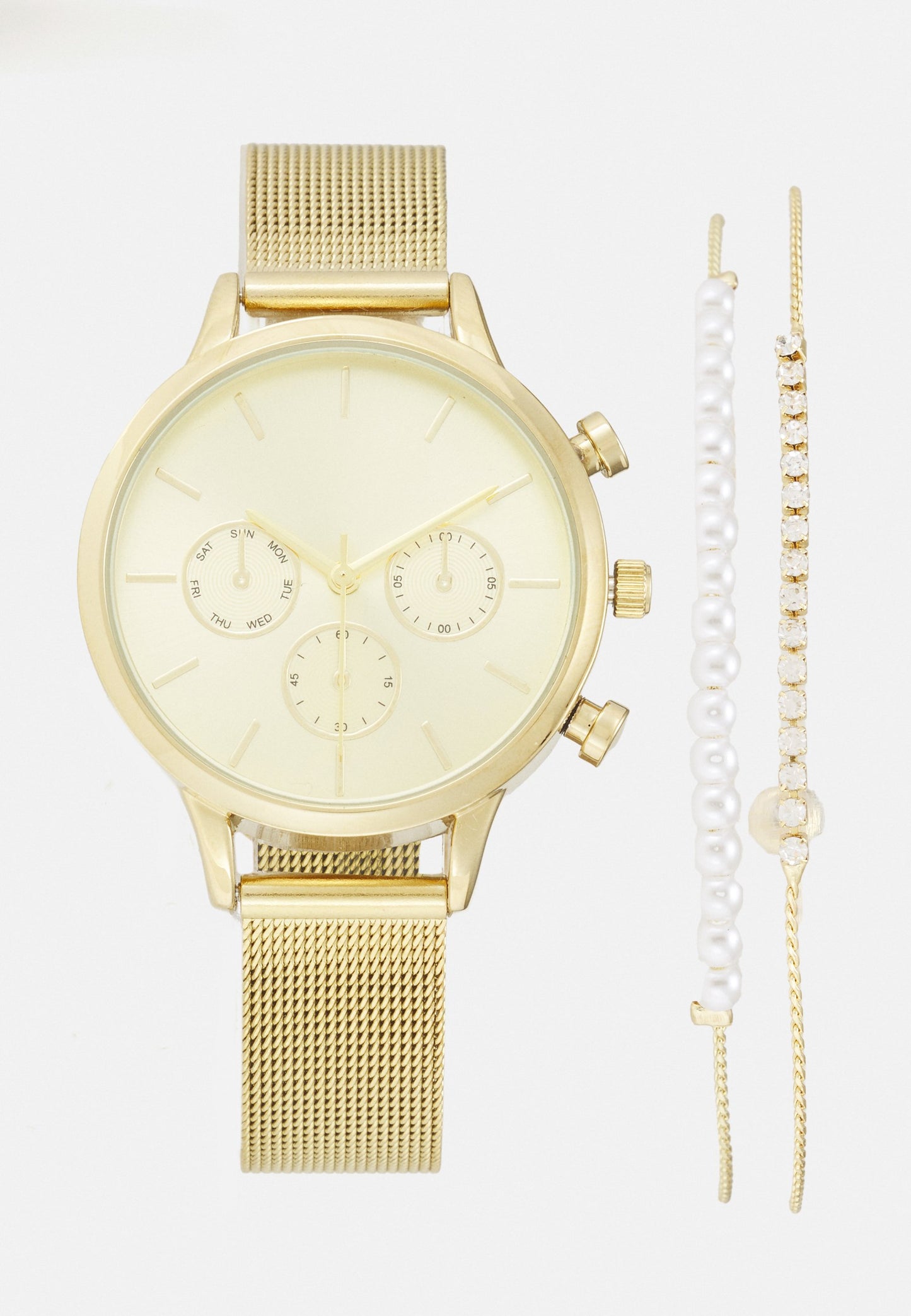Anna Field SET - Watch - Gold-coloured