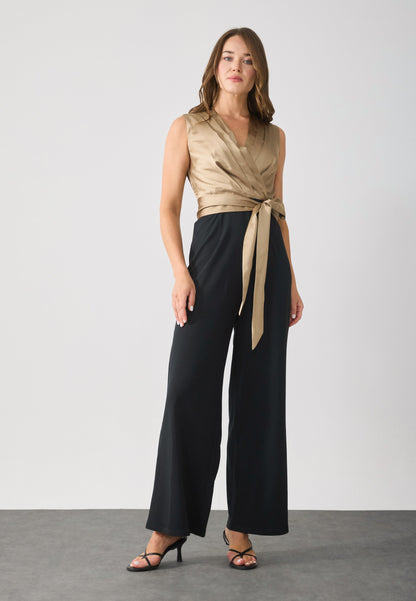 Anna Field Jumpsuit - Beige/black