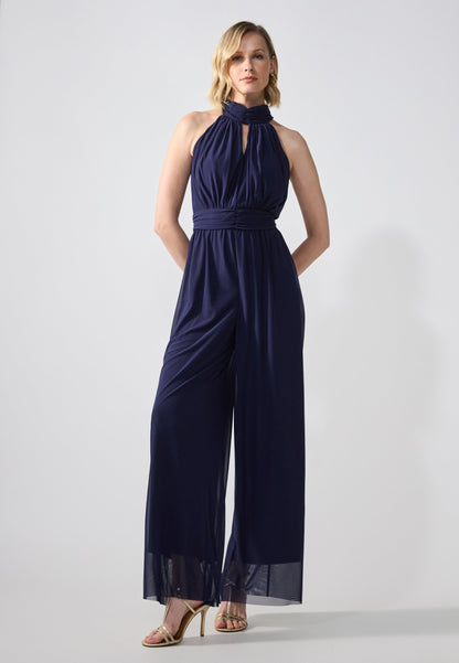 Anna Field ALL OVER MESH - Jumpsuit - Dark Blue