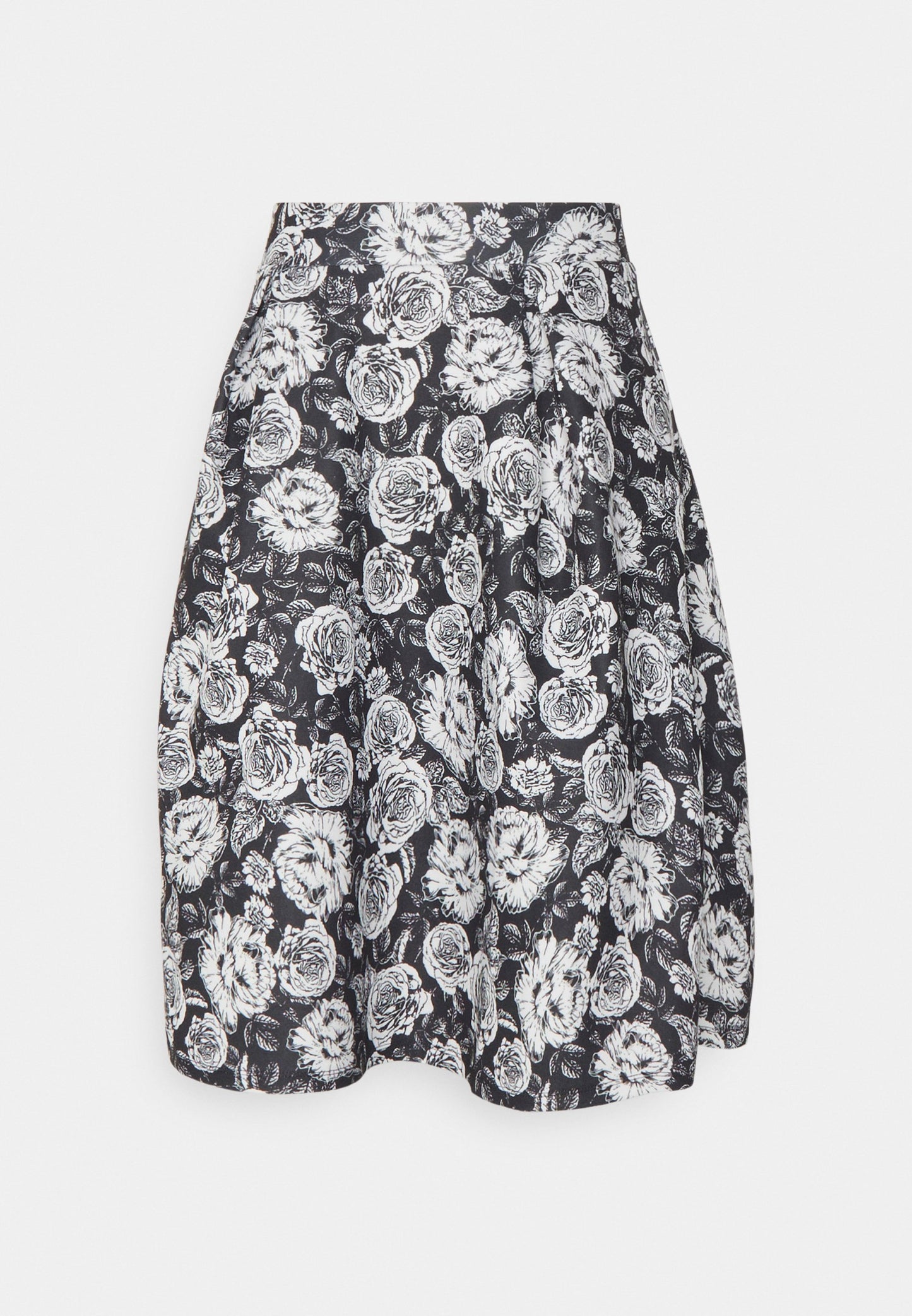  A-Line Skirt - Black/White