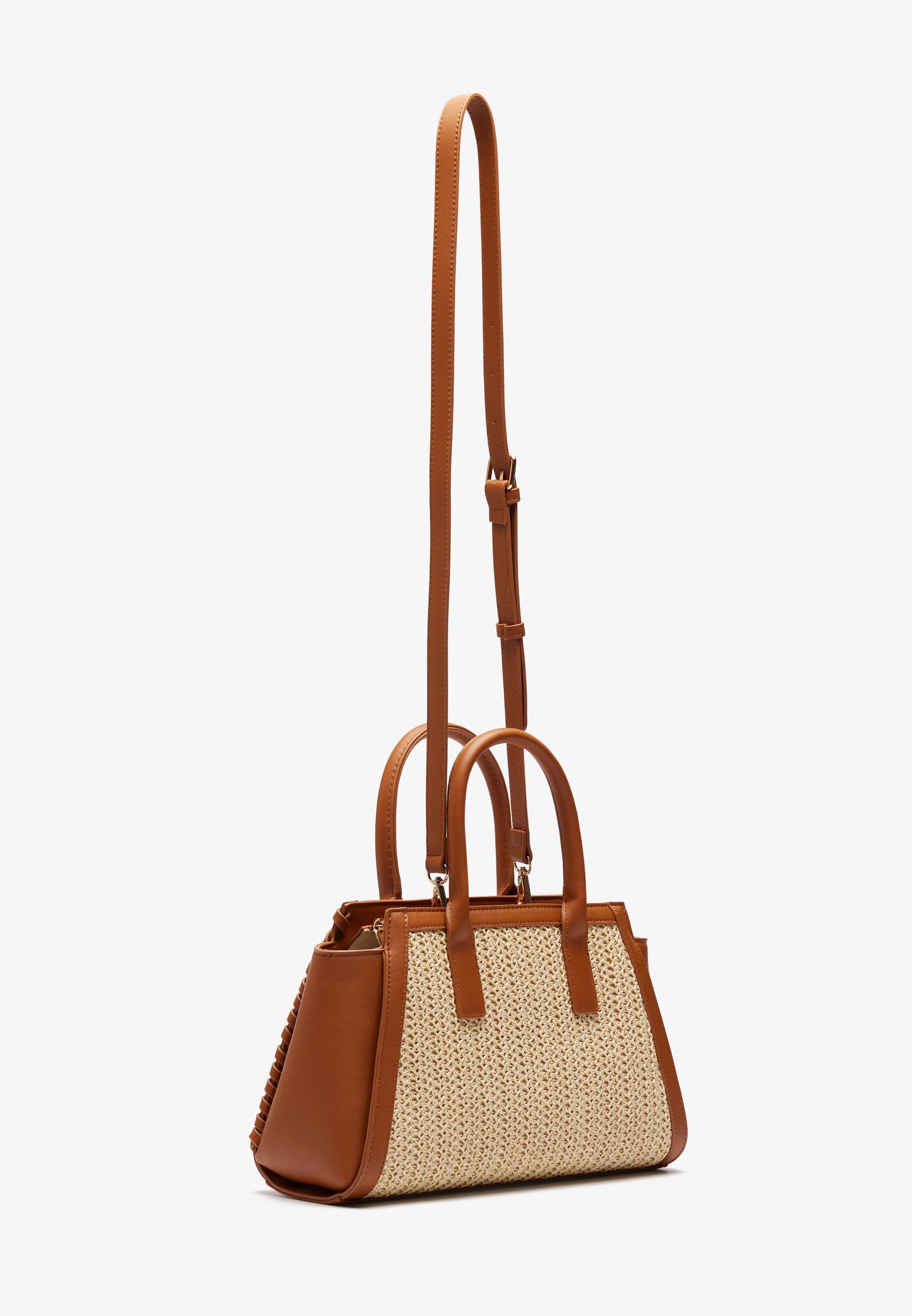 Anna Field Handbag - Beige,brown