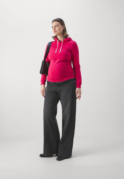  2 PACK - Hoodie - Black/pink