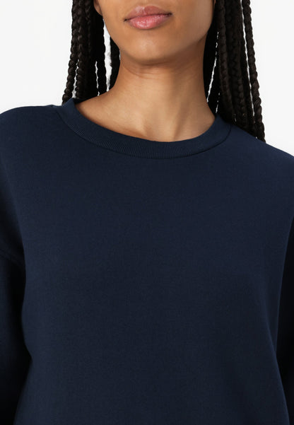 Anna Field BASIC CREW NECK - Sweatshirt - Dark Blue