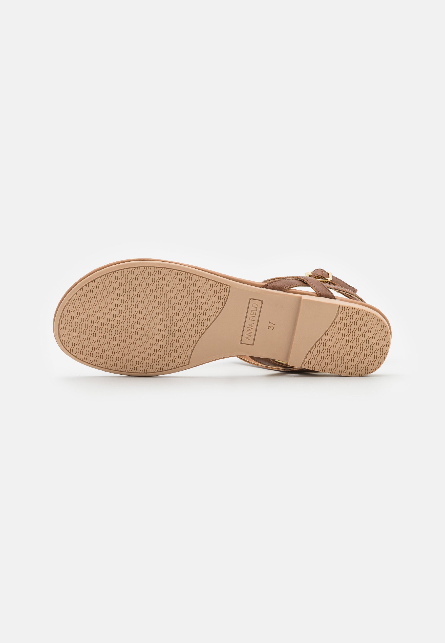 Anna Field T-Bar Sandals - Cognac