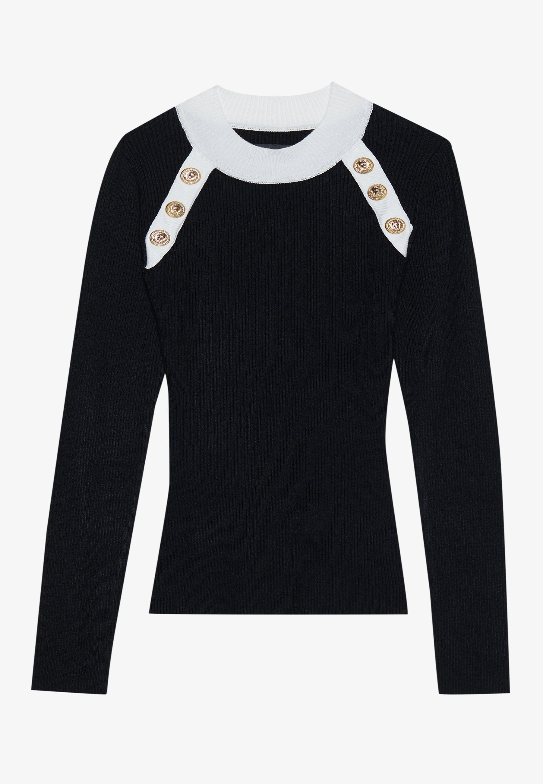 Anna Field Jumper - Black/white