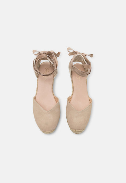 Anna Field Leather- Lace-Up Heels - Beige