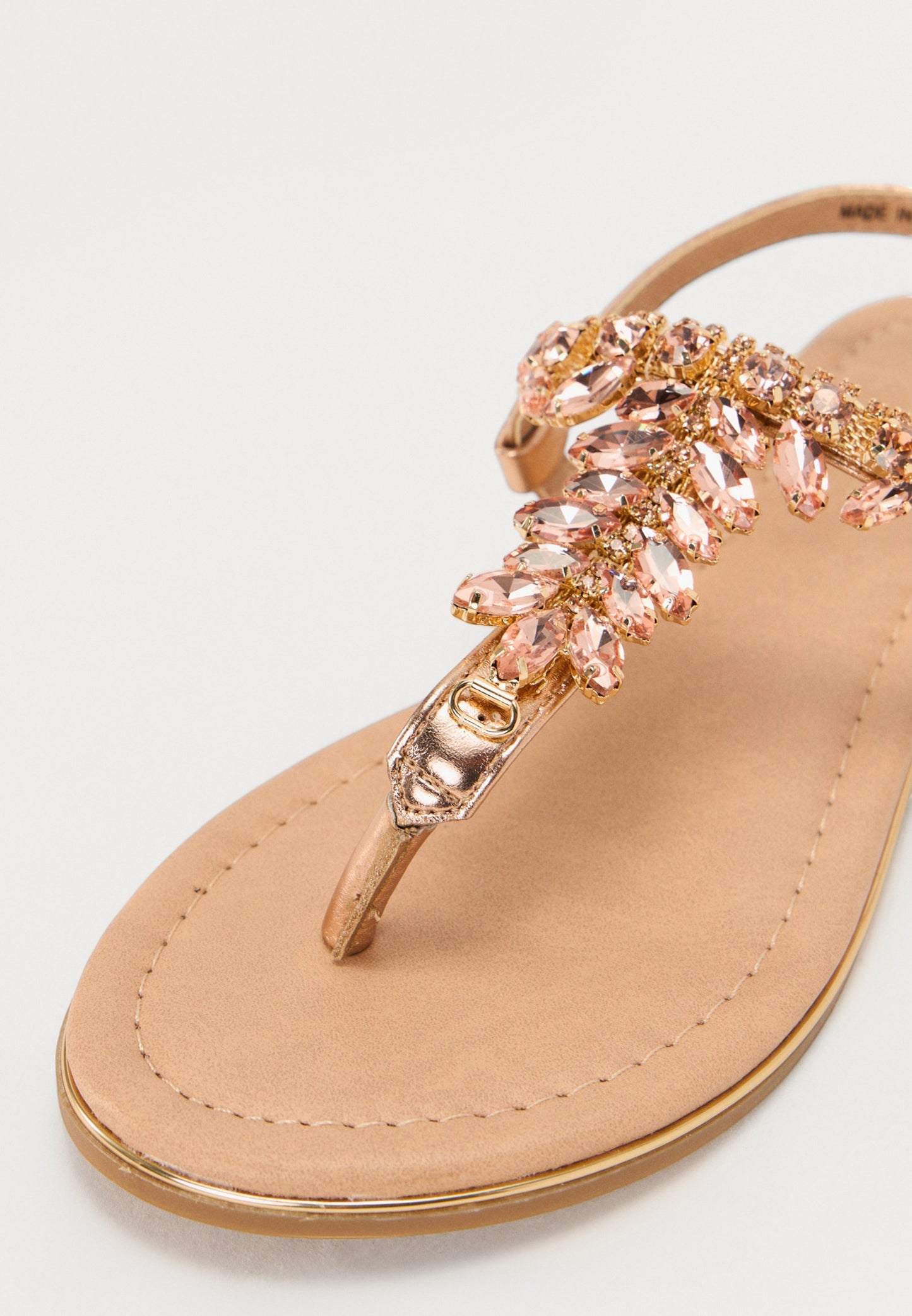  T-bar Sandals - Light Pink