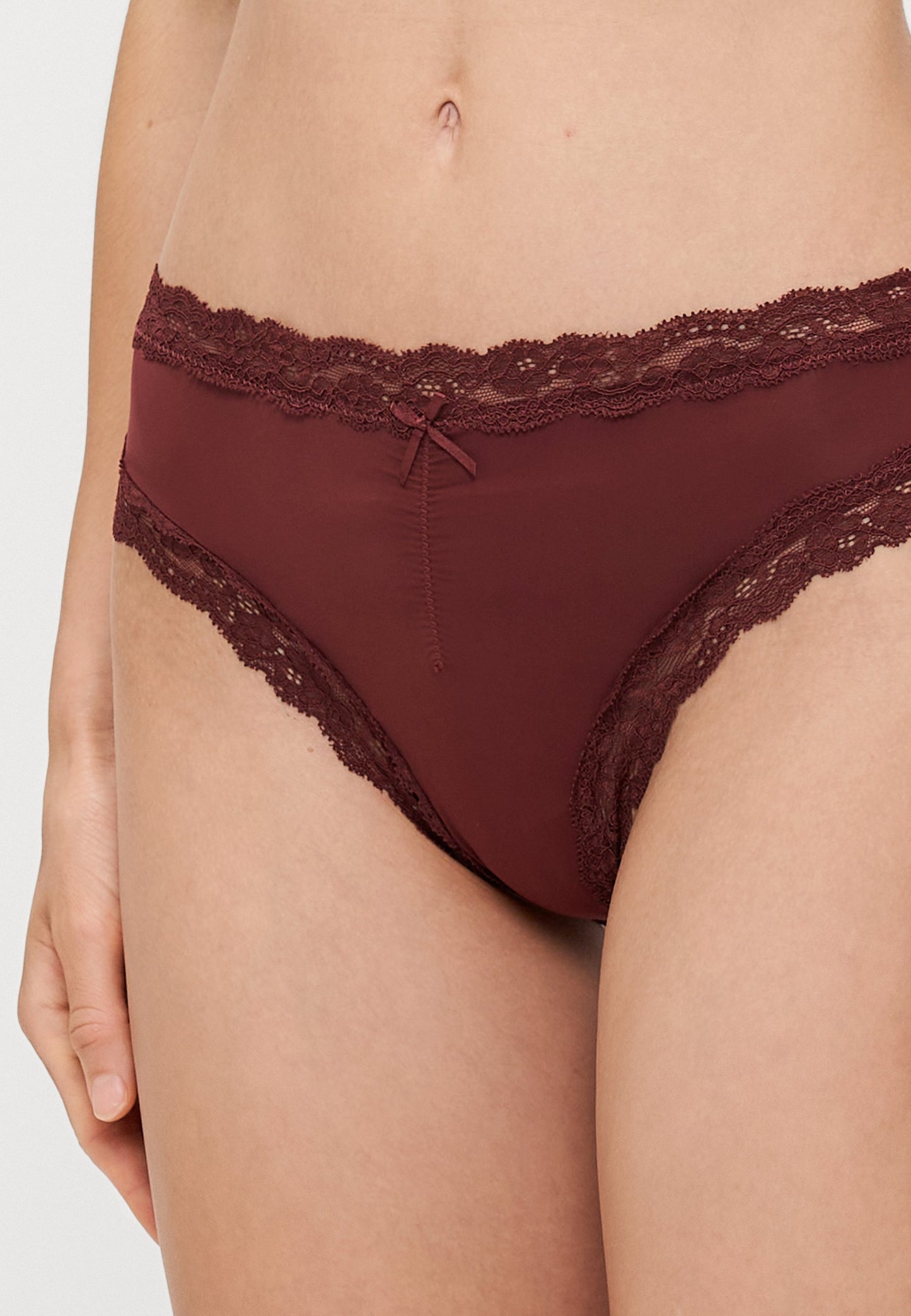 Anna Field 7 PACK - Briefs - Red/taupe/light Pink/ecru/white