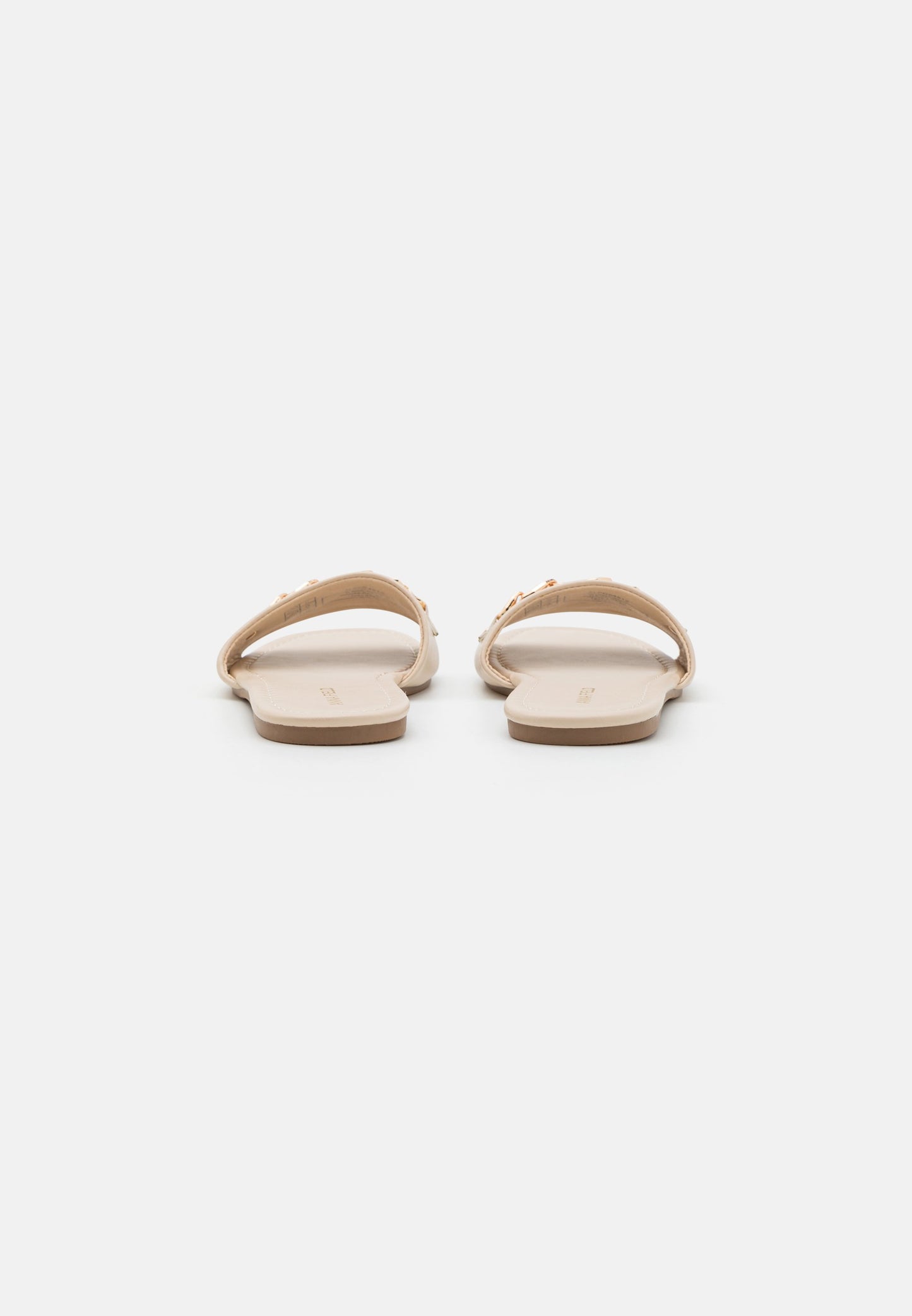  Wide Fit - Mules - Beige