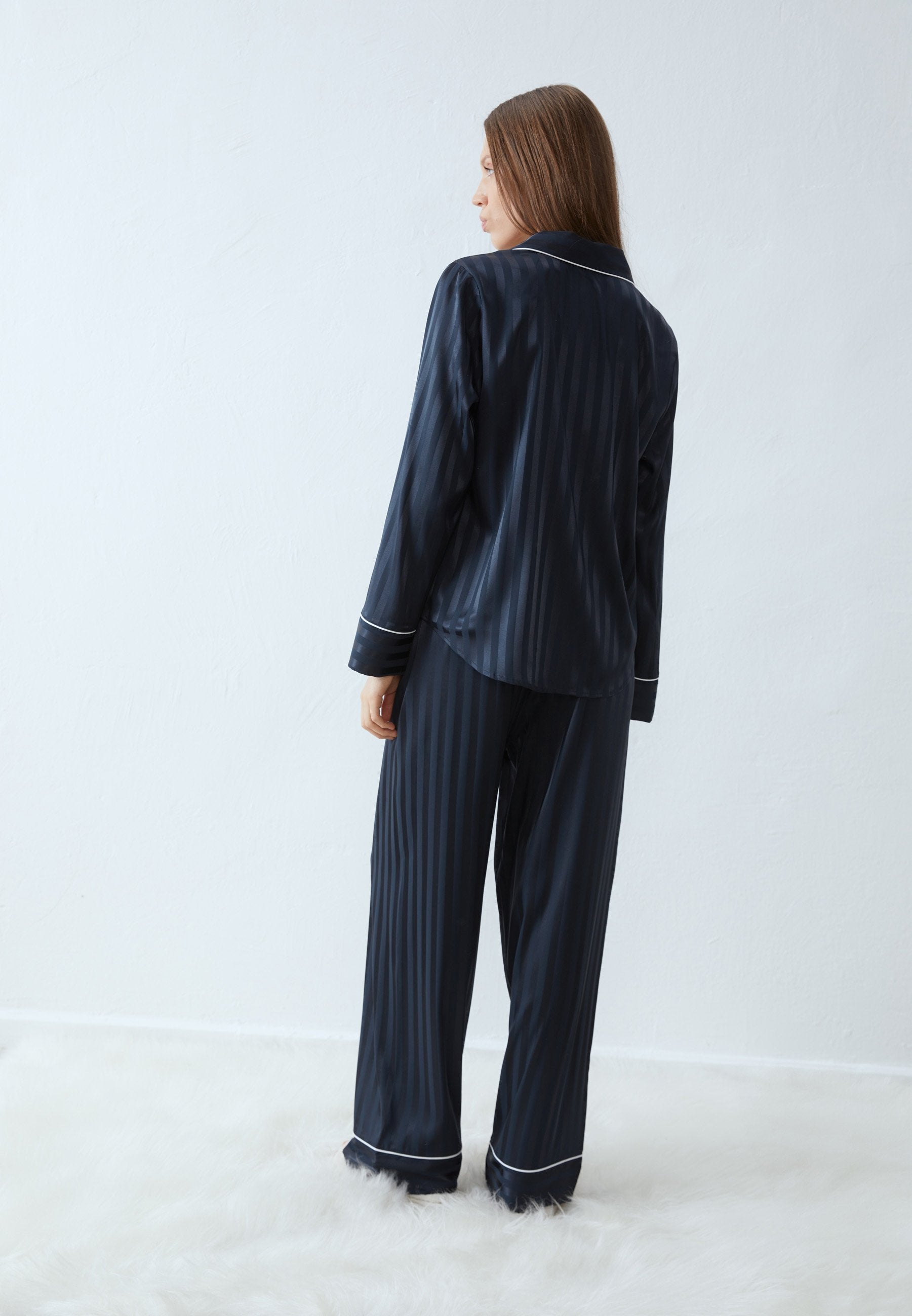 Anna Field SET - Pyjamas - Dark Blue