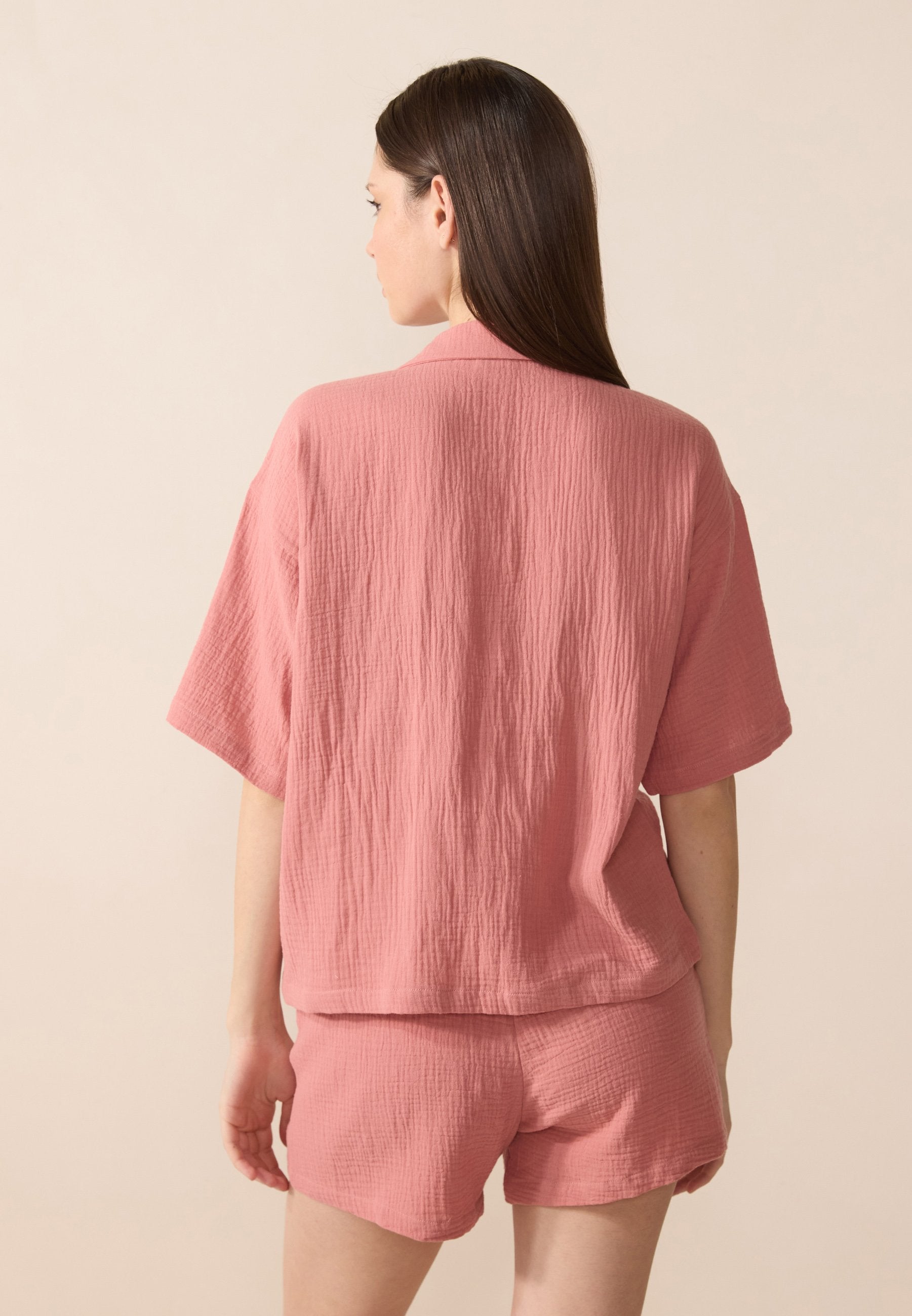 Anna Field SET - Pyjamas - Dusty Rose