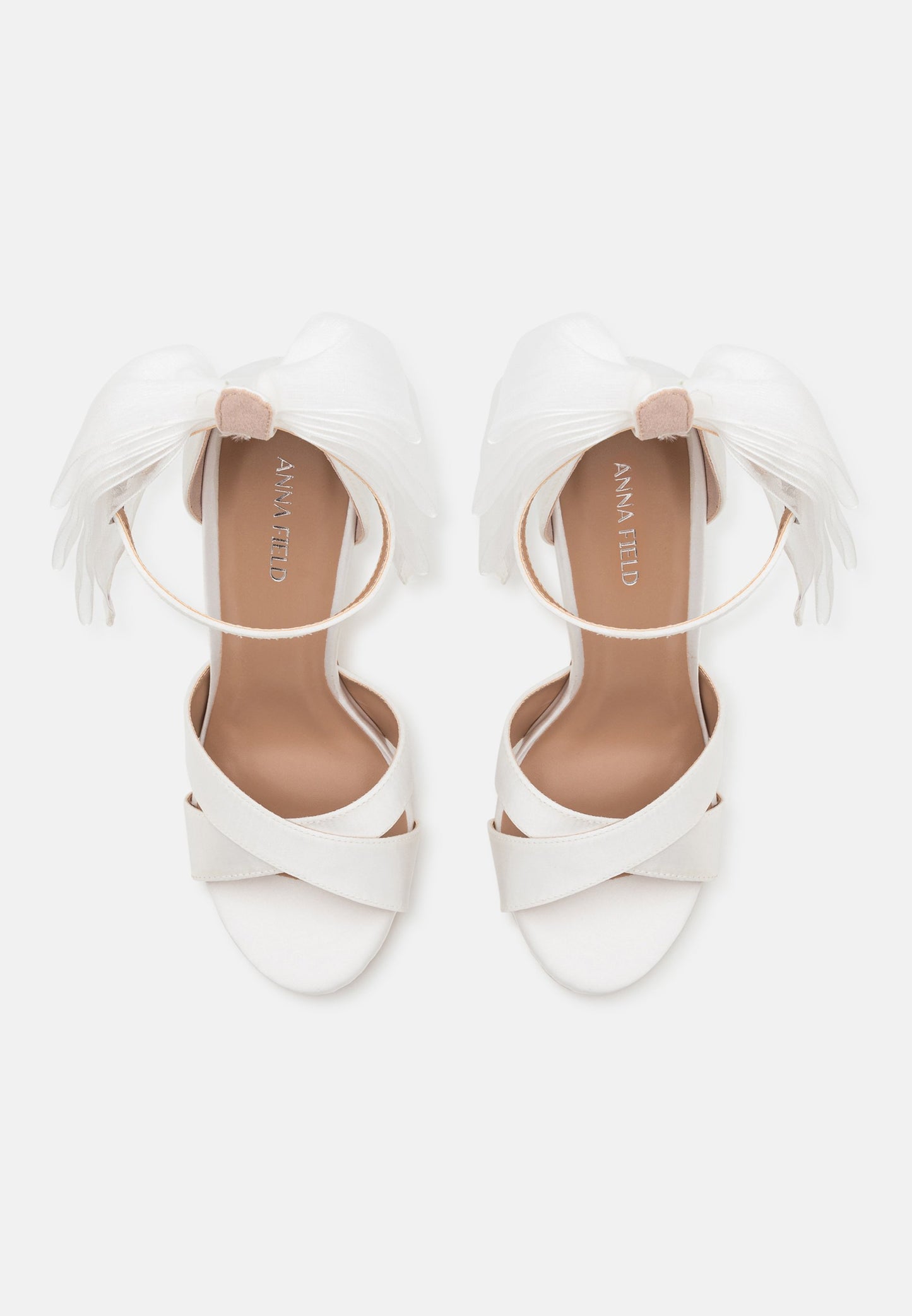 Anna Field High Heeled Sandals - White