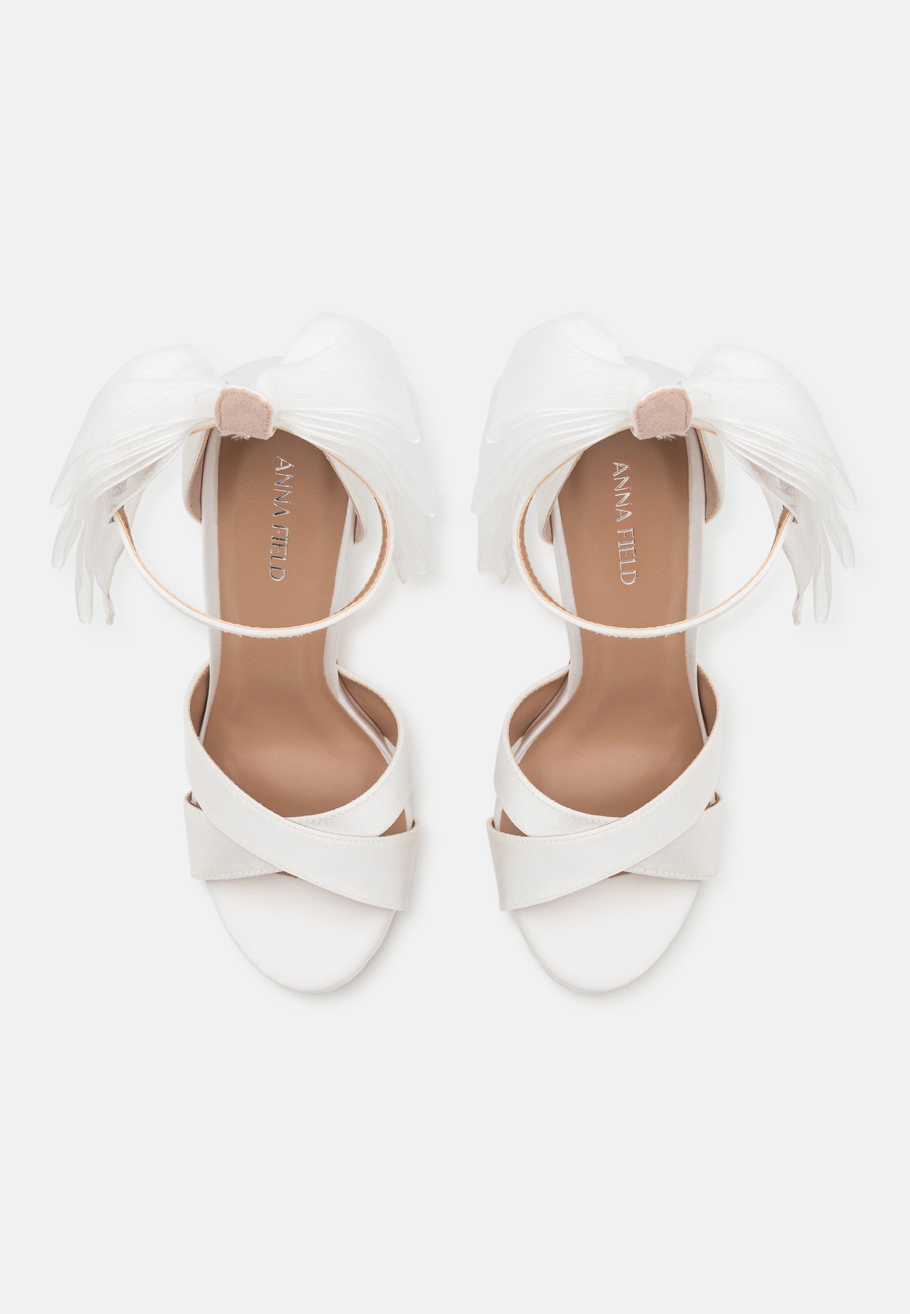 Anna Field High Heeled Sandals - White