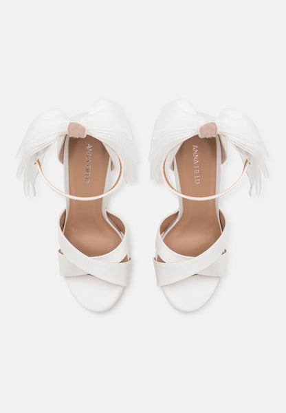 Anna Field High Heeled Sandals - White