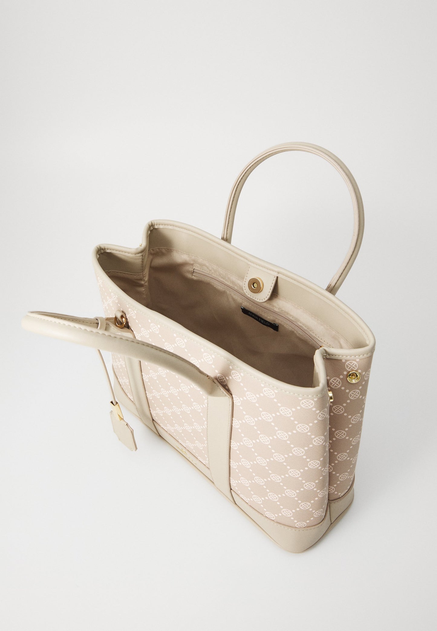 Anna Field Handbag - Braun/beige