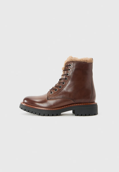 Anna Field LEATHER - Winter Boots - Brown