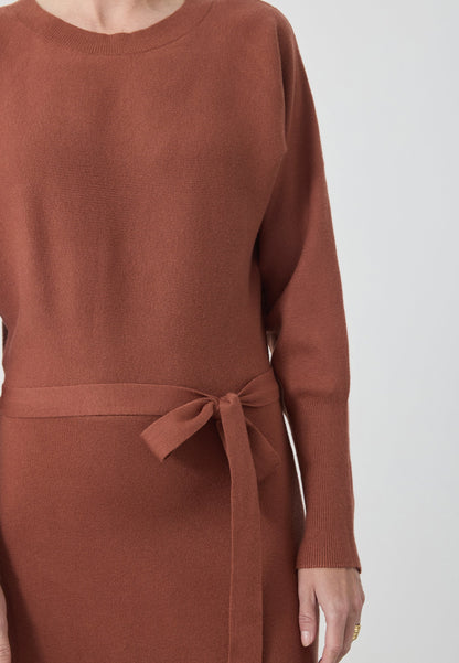 Anna Field Jumper Dress - Rust