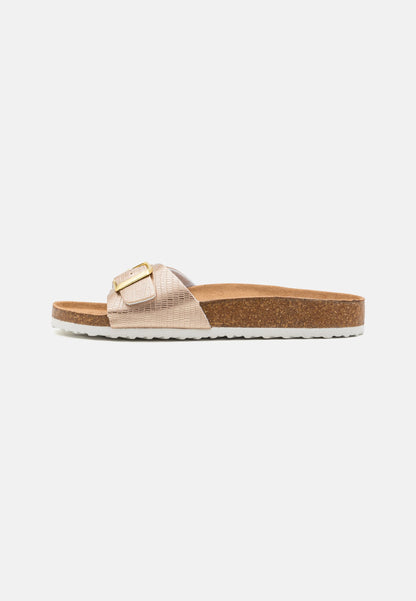 Anna Field Mules - Rose Gold-coloured