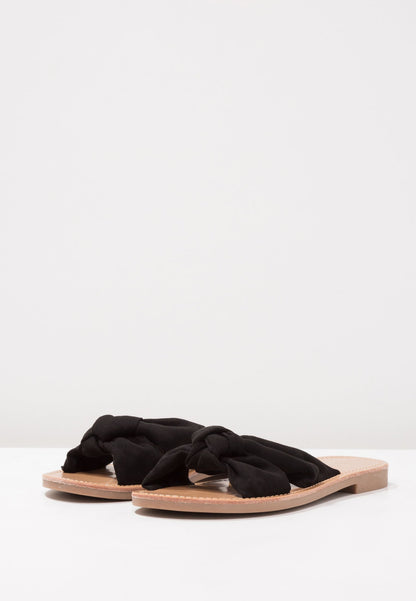 Anna Field Mules - Black