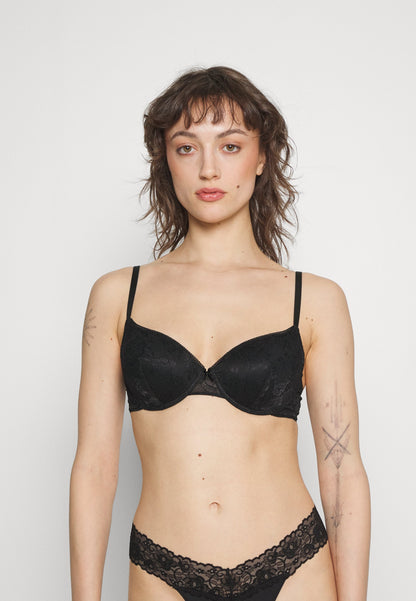 Anna Field 2 Pack- Underwired Bra - Black/Pink