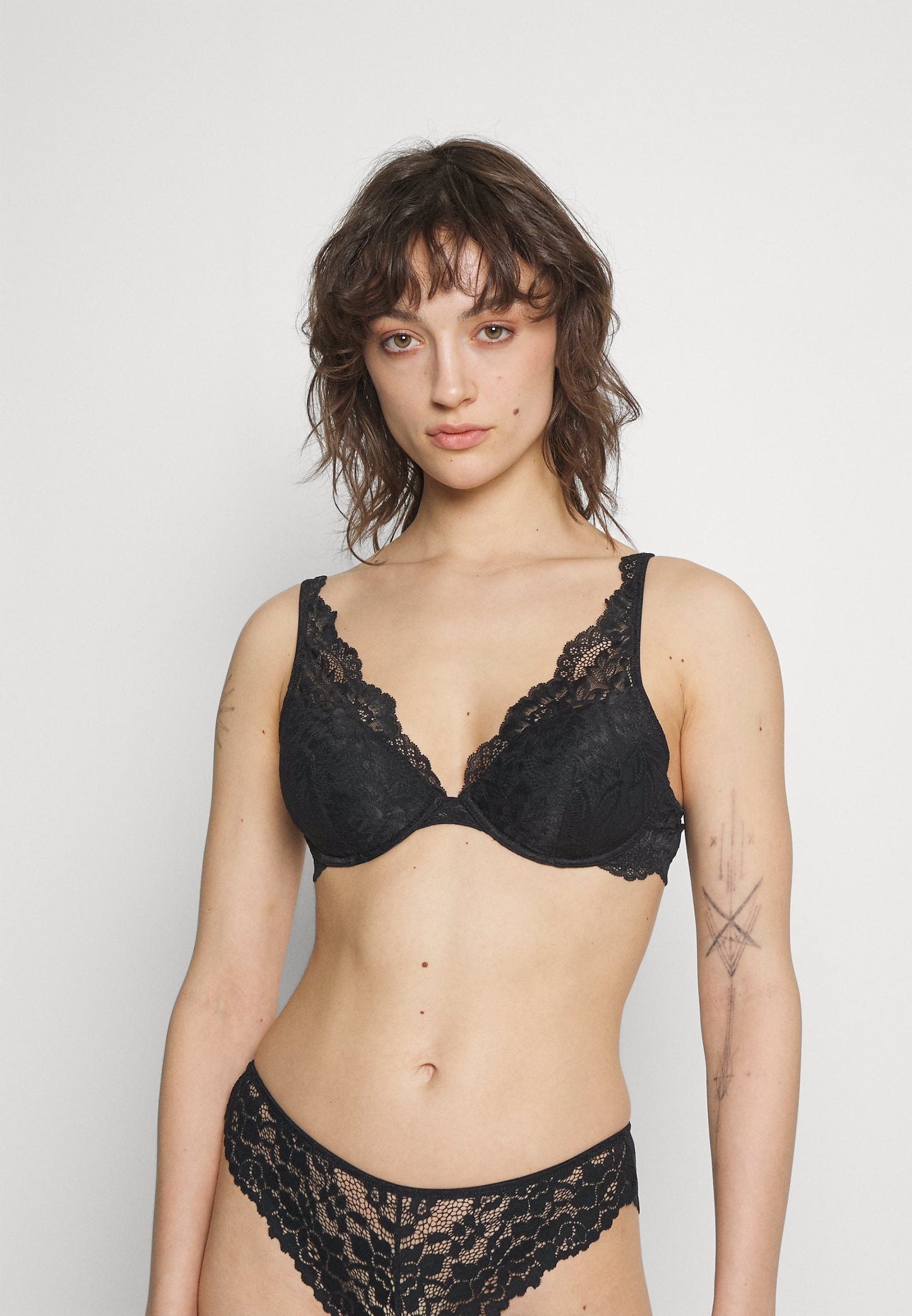 Anna Field 2 Pack - Underwired Bra - Orange/ Black