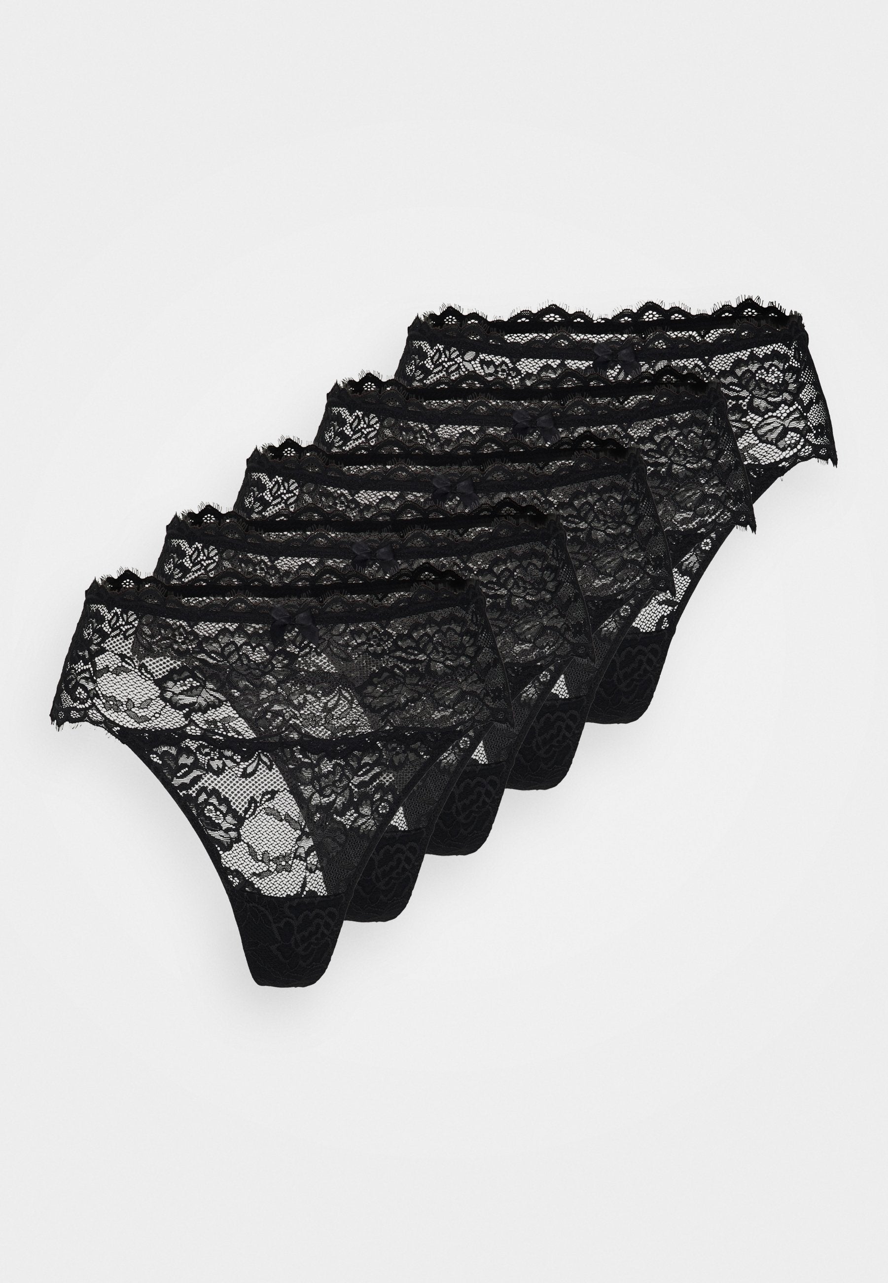Anna Field 5Pp High Rise Lace Thong - Thong