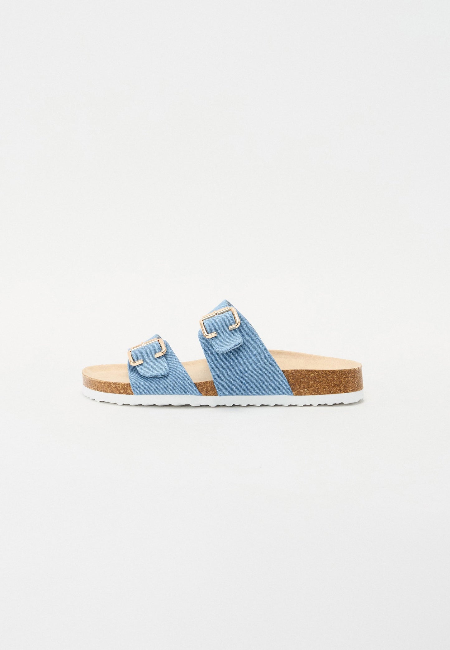 Anna Field GILO - Mules - Blue Denim