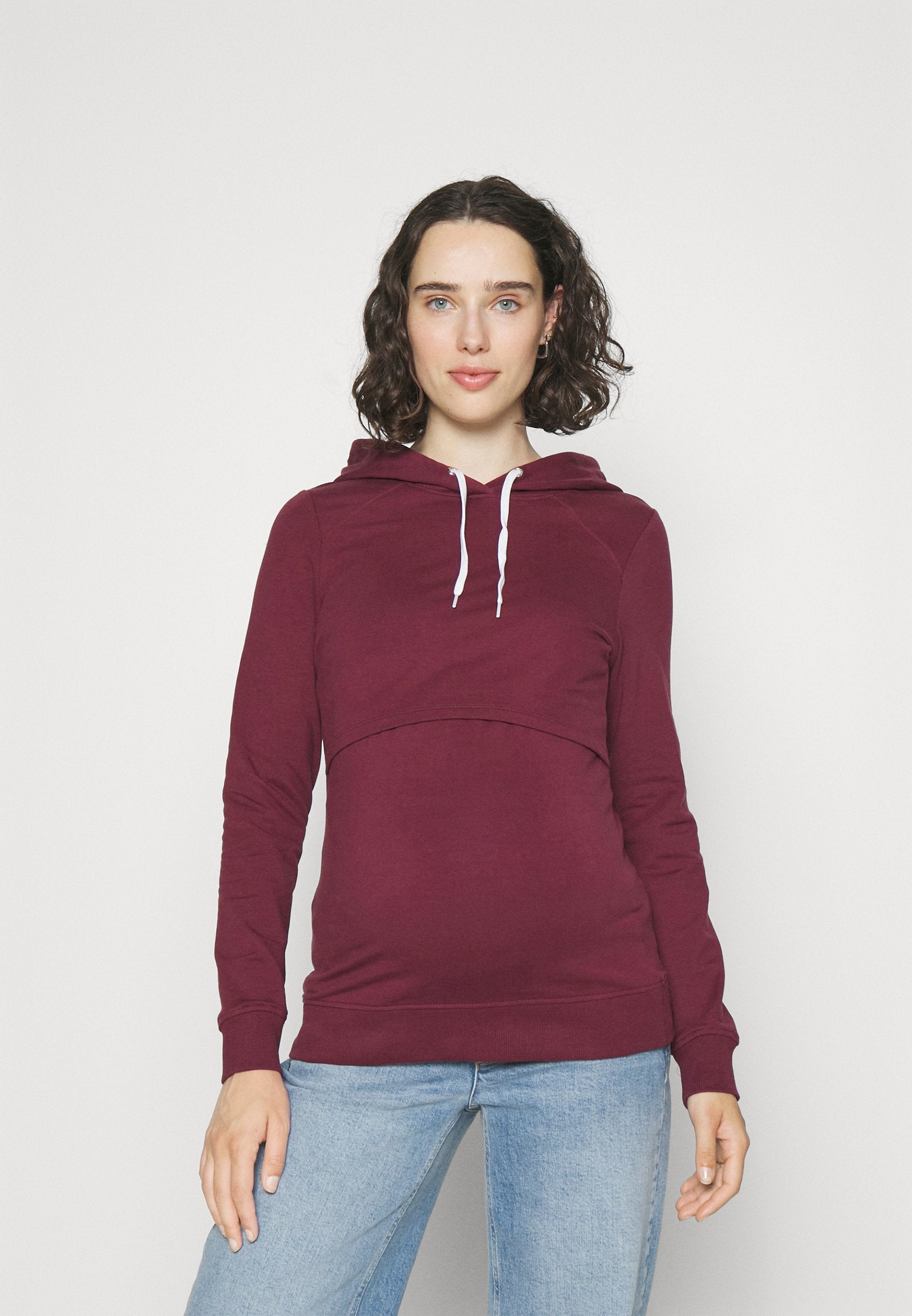  2 Pack - Hoodie - Black-White/Bordeaux