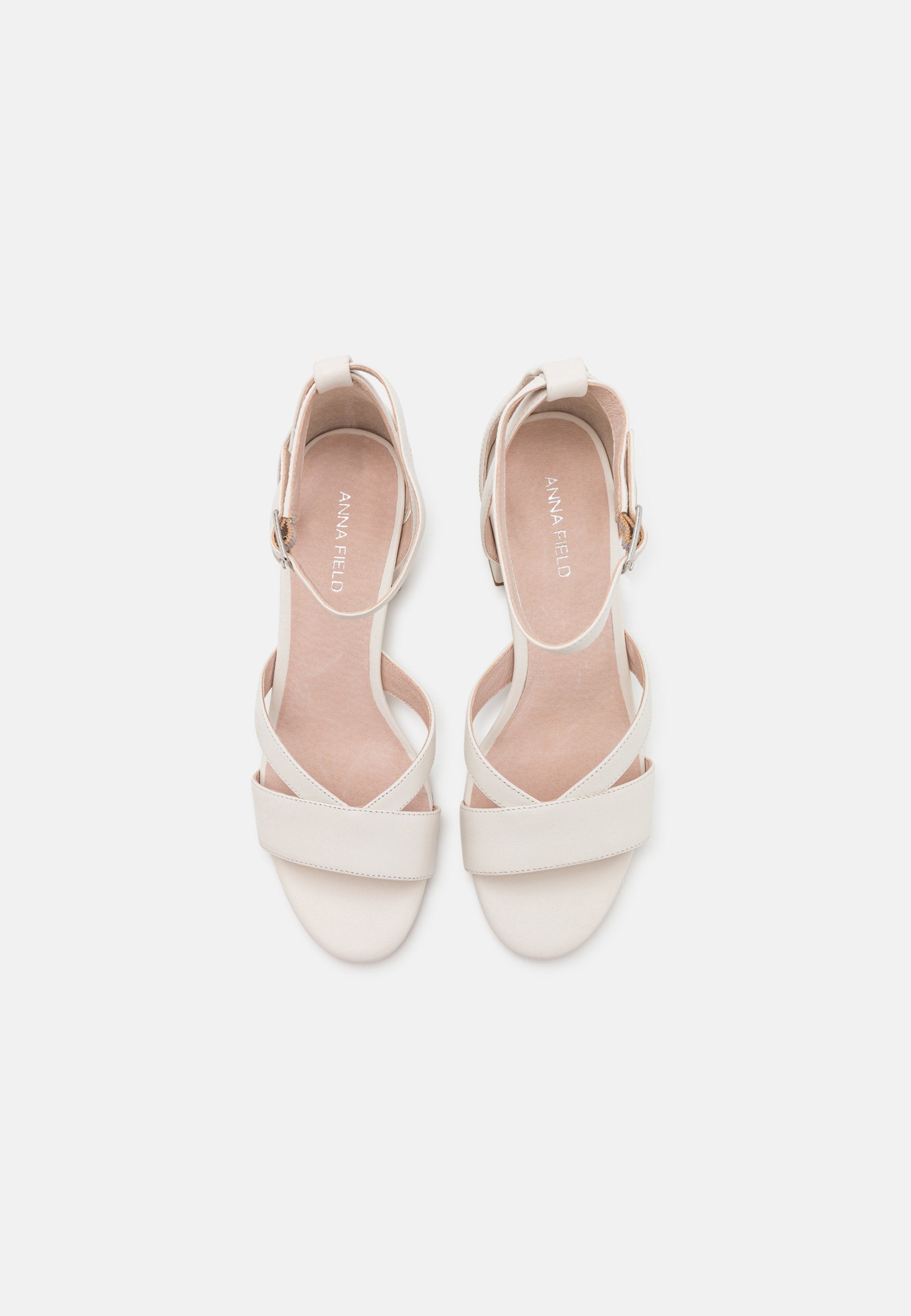  Leather Wide Fit - Sandals - White