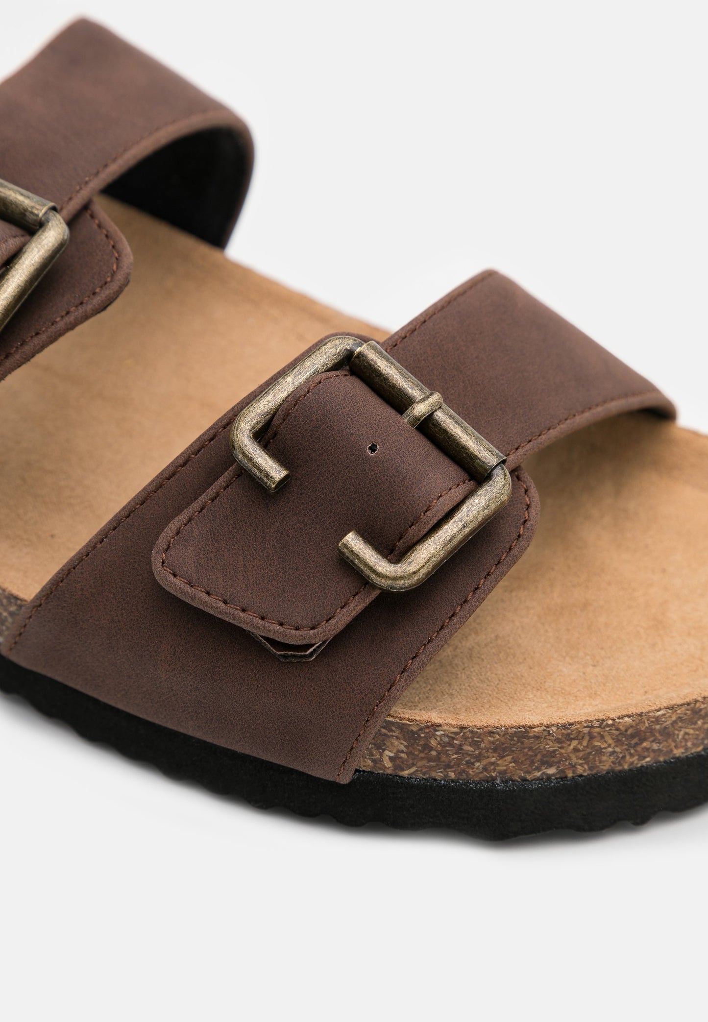 Anna Field Slippers - Dark Brown