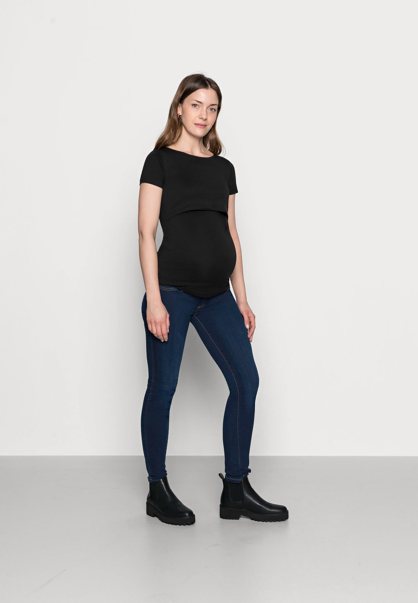  Nursing 2Er Pack - Basic T-Shirt - Basic T-Shirt - Dark Blue/Black