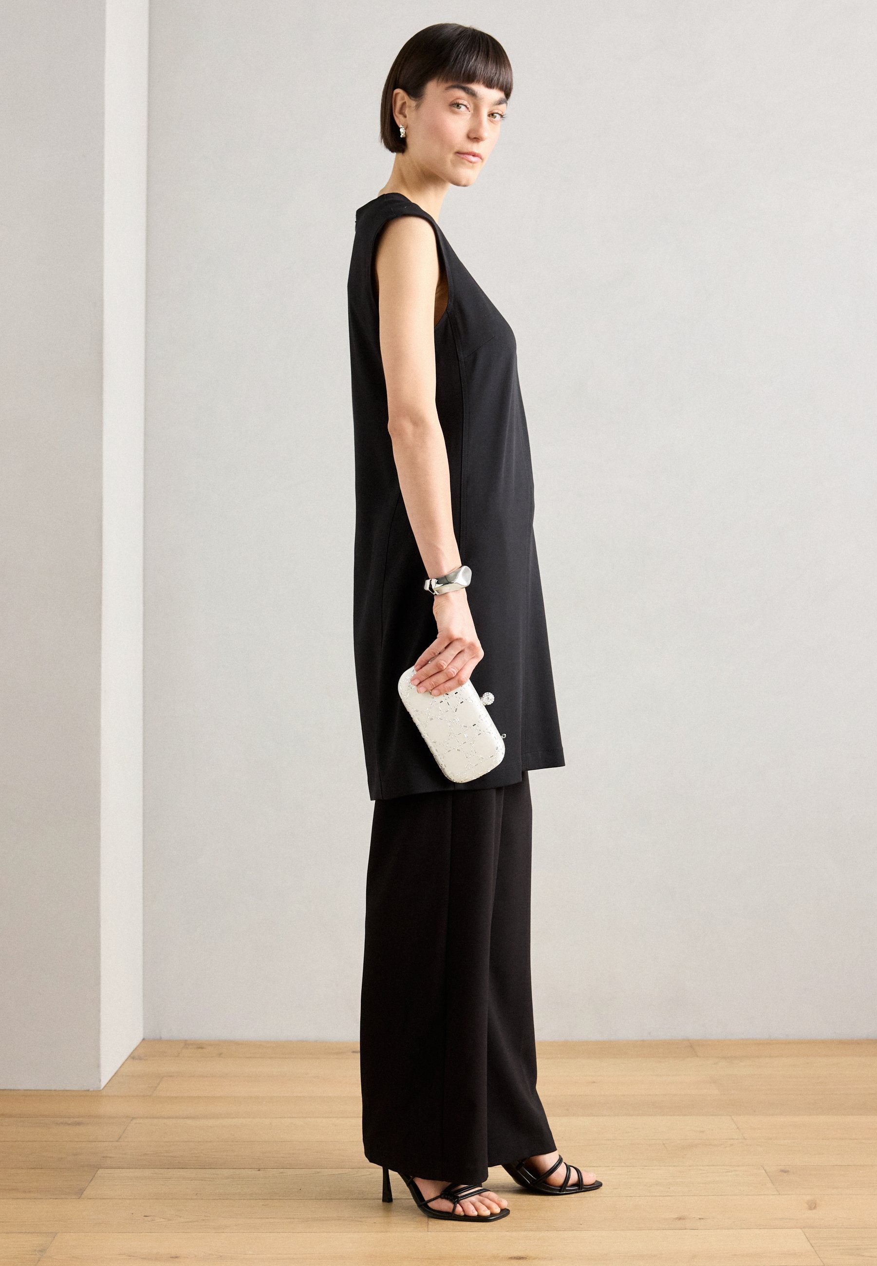 Anna Field Clutch - Beige/silver-coloured