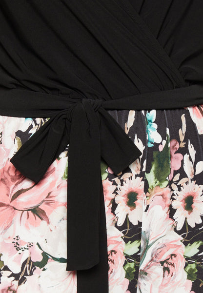 Anna Field Jumpsuit - Black/Multi-Coloured